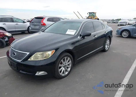 2007 Lexus Ls 460 из США, поврежденный, VIN JTHBL46F975023551